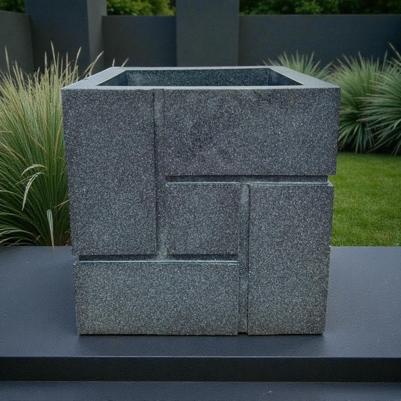 BLOCKS  50  ΓΚΡΙ ΣΚΟΥΡΟ  Δ50(40) x Π50 x Υ50 ΠΛΑΣΤΙΚΗ ΓΛΑΣΤΡΑ