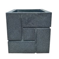 BLOCKS  50  ΓΚΡΙ ΣΚΟΥΡΟ  Δ50(40) x Π50 x Υ50 ΠΛΑΣΤΙΚΗ ΓΛΑΣΤΡΑ