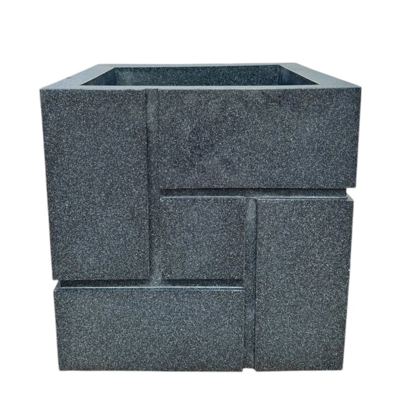 BLOCKS  50  ΓΚΡΙ ΣΚΟΥΡΟ  Δ50(40) x Π50 x Υ50 ΠΛΑΣΤΙΚΗ ΓΛΑΣΤΡΑ