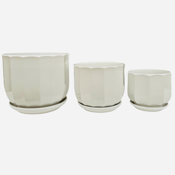 ΣΕΤ 3 ΤΕΜΑΧΙΑ ΑΣΠΡΟ Δ22,5ΧΥ17 Δ16,5ΧΥ13,8 Δ13,2ΧΥ11,5